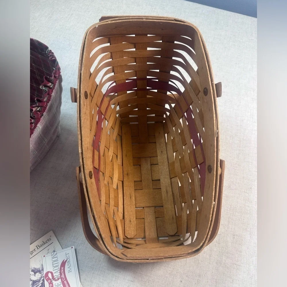 Longaberger 1991 Yuletide Traditions Sleigh Basket